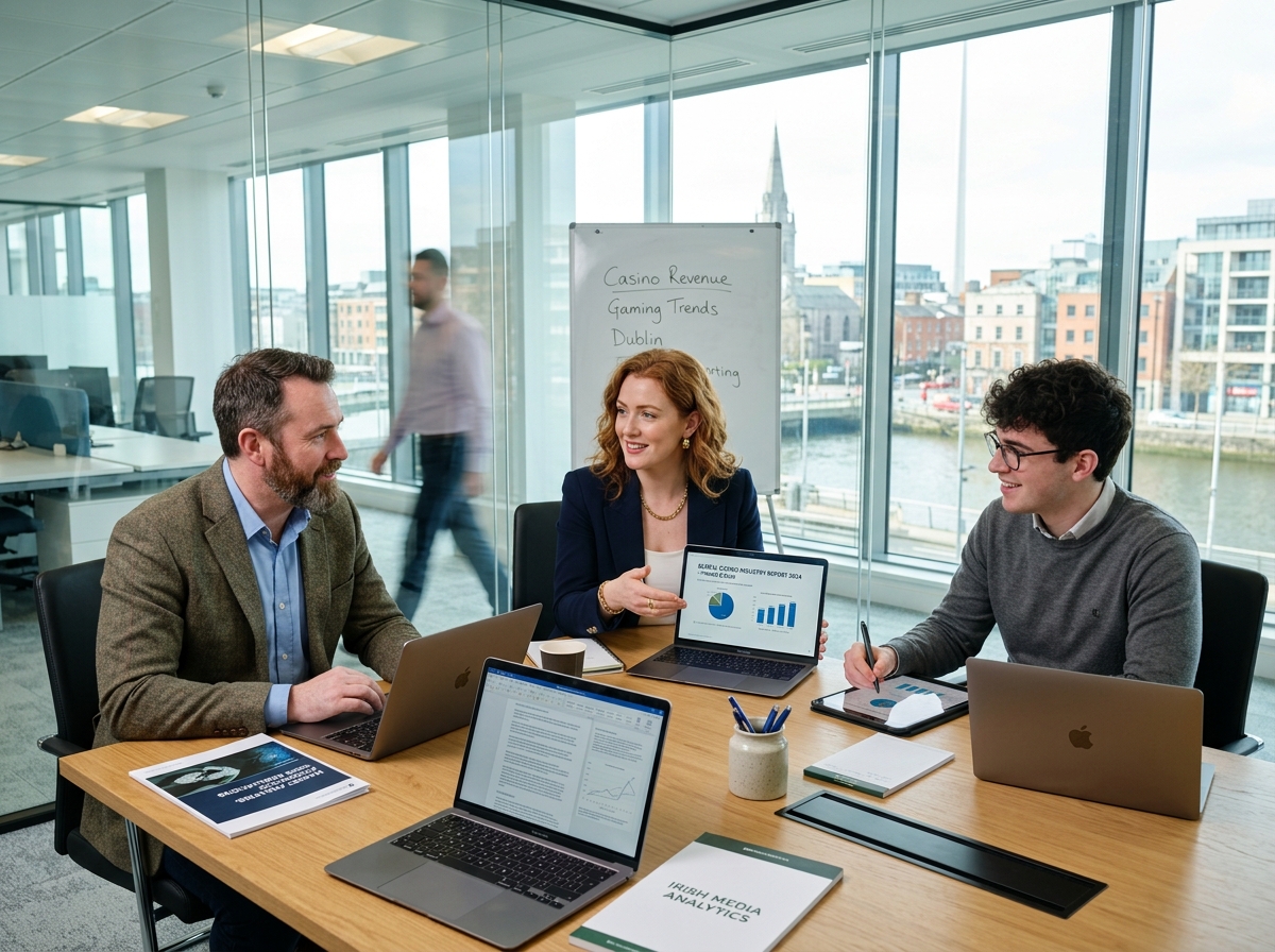 The Casino Guide Ireland editorial team at work